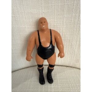 1985 King Kong Bundy LJN Bendie Wrestling Action Figure WWF WWE VTG